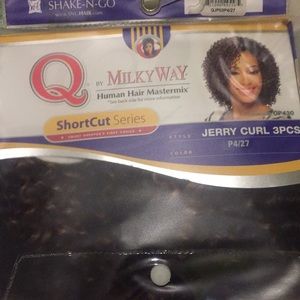 Shortcut human hair mastermix